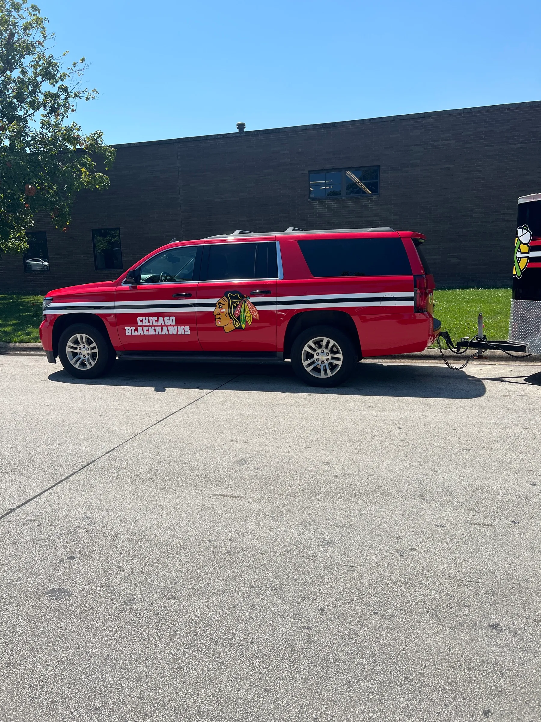 Vehicle wraps — Chicago Blackhawks — Suburban
