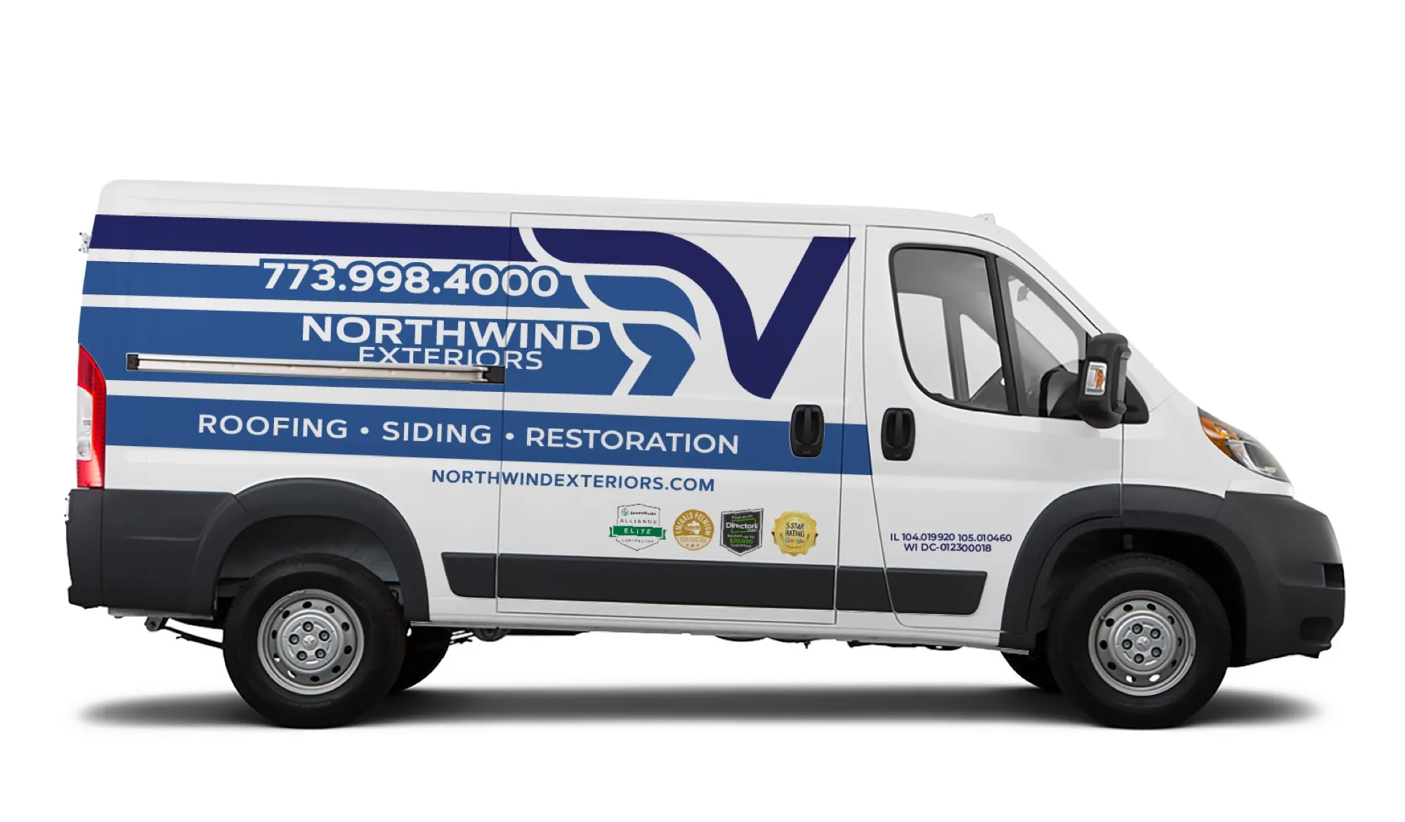 Vehicle wraps — Northwind Exteriors — ProMaster