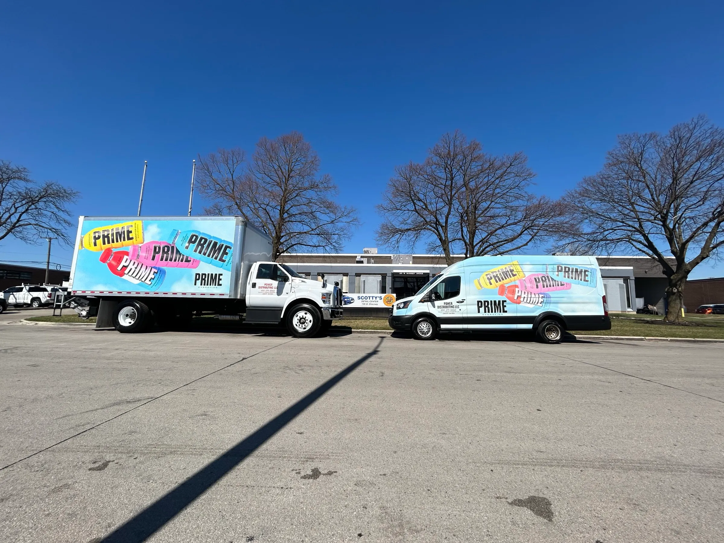 Fleet graphics — Prime — box truck and van